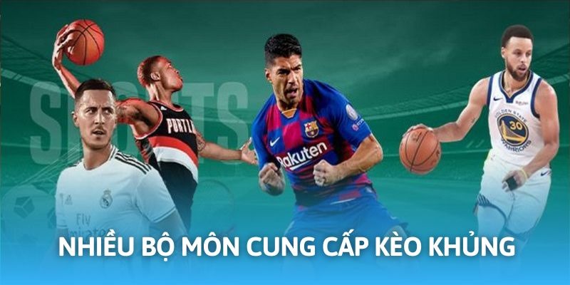 Nhiều bộ môn cung cấp kèo chất lượng tại SABA Sports